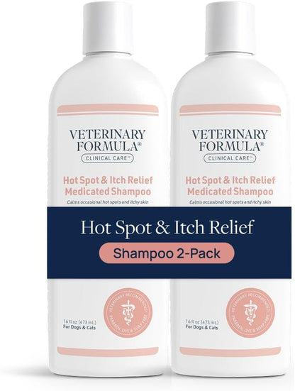 Clinical Care Hot Spot & Itch Relief Pet Shampoo, 16 oz