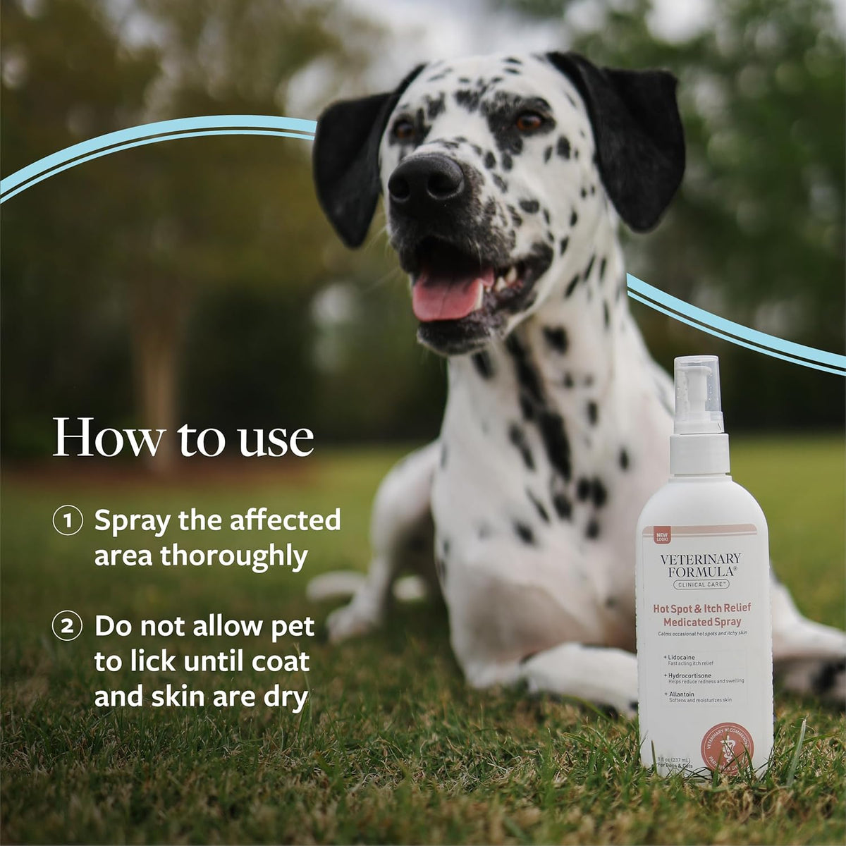 Clinical Care Hot Spot & Itch Relief Pet Shampoo, 16 oz