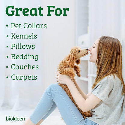 Bac-Out Pet Stain Remover - Enzymatic, Natural, Plant-Based Destroys Stains & Odors, Safe for Surfaces & Fabrics, Carpet Cleaner - Eco-Friendly, Lavender Lime Scent, 1 Gallon