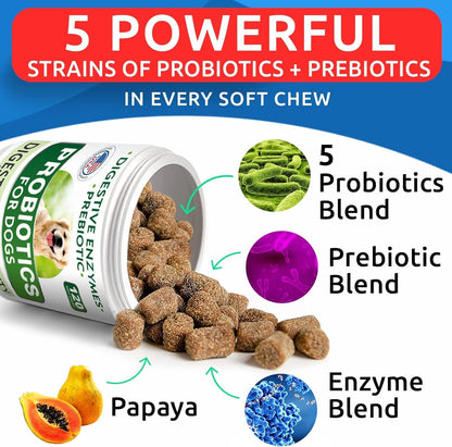 Dog Teeth Breath Freshener Chews, Dental Cleaning Treats