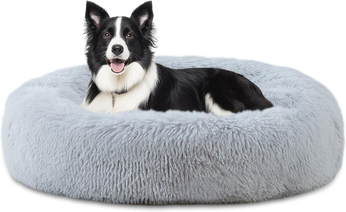 39'' Donut Dog Bed, Calming Dog Bed for Large Sized Dog