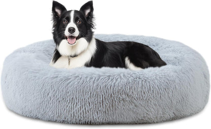 39'' Donut Dog Bed, Calming Dog Bed for Large Sized Dog