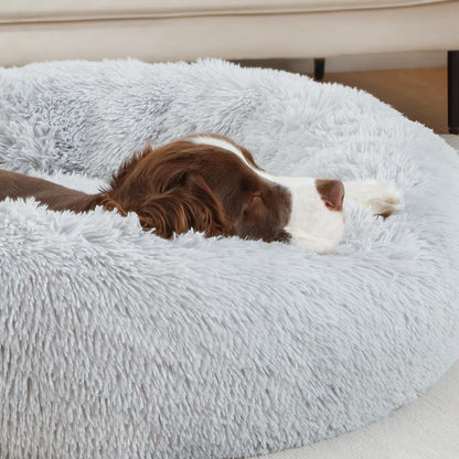 39'' Donut Dog Bed, Calming Dog Bed for Large Sized Dog