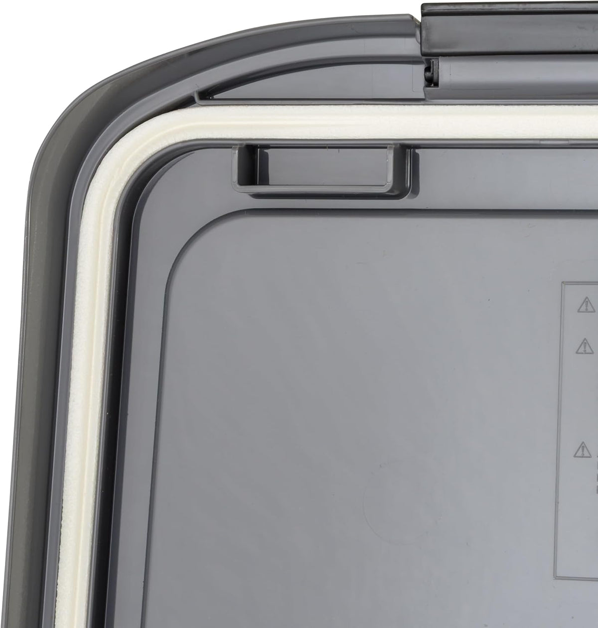 Dog Food Storage Container, Up to 50 lbs, Dark Gray, Made in USA