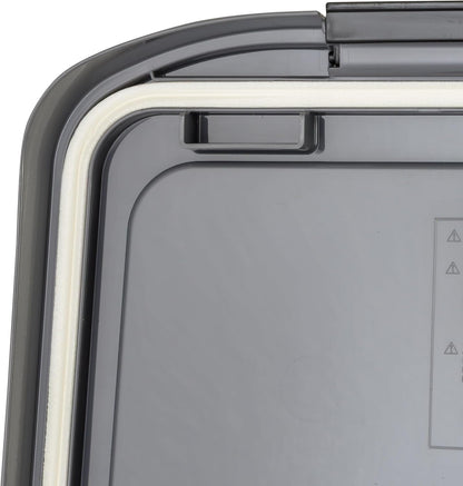 Dog Food Storage Container, Up to 50 lbs, Dark Gray, Made in USA