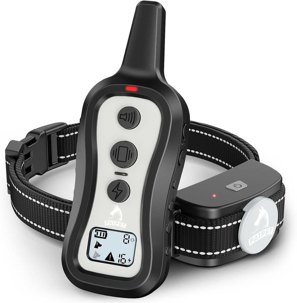 Dog Training Collar Shock Collar with Remote - 3 Training Modes, Beep, Vibration and Shock, Up to 1000 ft Remote Range, Rainproof for Small Medium Large Dogs