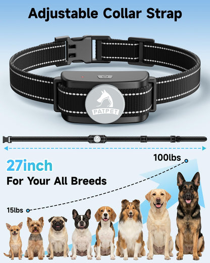 Dog Training Collar Shock Collar with Remote - 3 Training Modes, Beep, Vibration and Shock, Up to 1000 ft Remote Range, Rainproof for Small Medium Large Dogs