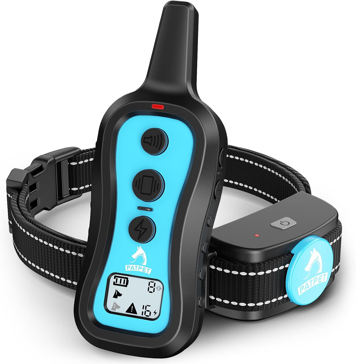 Dog Training Collar Shock Collar with Remote - 3 Training Modes, Beep, Vibration and Shock, Up to 1000 ft Remote Range, Rainproof for Small Medium Large Dogs