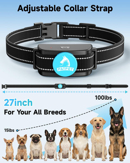 Dog Training Collar Shock Collar with Remote - 3 Training Modes, Beep, Vibration and Shock, Up to 1000 ft Remote Range, Rainproof for Small Medium Large Dogs