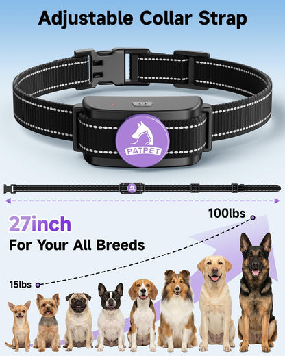 Dog Training Collar Shock Collar with Remote - 3 Training Modes, Beep, Vibration and Shock, Up to 1000 ft Remote Range, Rainproof for Small Medium Large Dogs