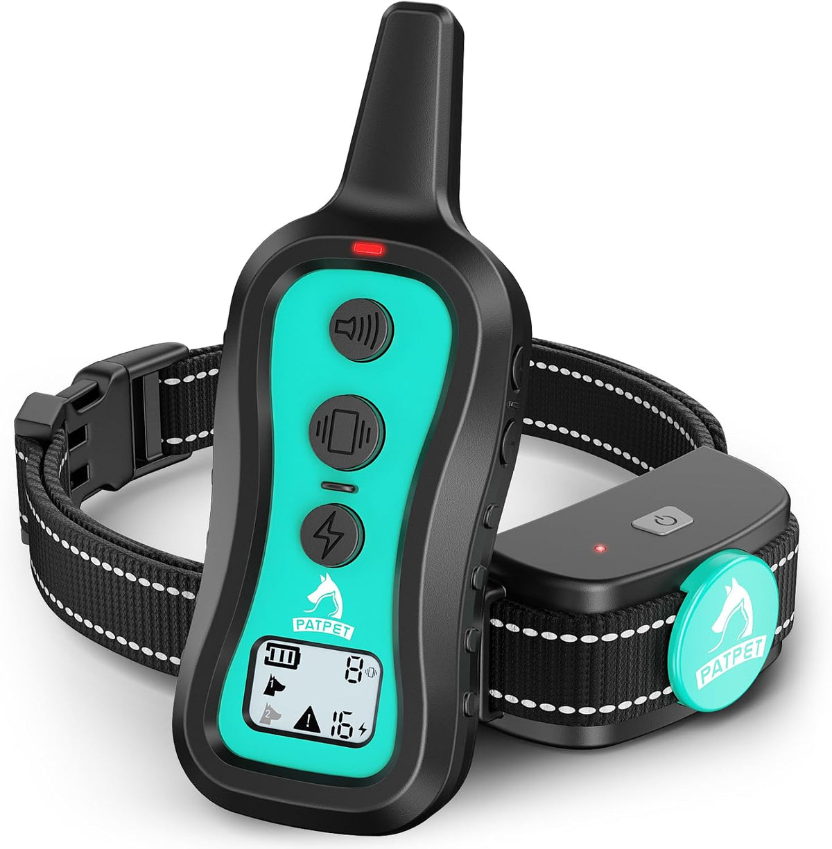 Dog Training Collar Shock Collar with Remote - 3 Training Modes, Beep, Vibration and Shock, Up to 1000 ft Remote Range, Rainproof for Small Medium Large Dogs