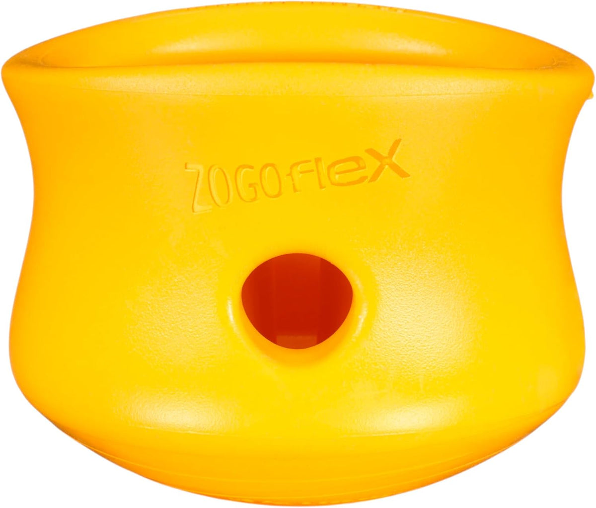Zogoflex Toppl Interactive Treat Dispensing Puzzle Dog Toy for Mental Stimulation & Enrichment-Holds Kibble & Treats-Lickable, Freezable & Dishwasher Safe-Made in USA-Small-Granny Smith Green