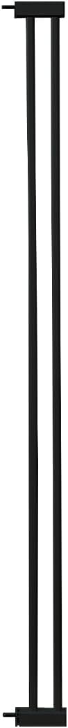 Extra Tall Cat Gate 55.12" High 26.18"-29.91" Wide Pet Gate Black | Dog Gate for Doorway Hallway Stairs Pressure Mounted Extra Wide 1.37" Gap No Drilling Auto-Close One-Handed Operation