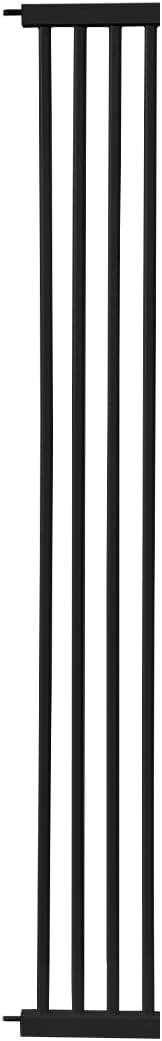 Extra Tall Cat Gate 55.12" High 26.18"-29.91" Wide Pet Gate Black | Dog Gate for Doorway Hallway Stairs Pressure Mounted Extra Wide 1.37" Gap No Drilling Auto-Close One-Handed Operation
