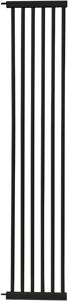 Extra Tall Cat Gate 55.12" High 26.18"-29.91" Wide Pet Gate Black | Dog Gate for Doorway Hallway Stairs Pressure Mounted Extra Wide 1.37" Gap No Drilling Auto-Close One-Handed Operation