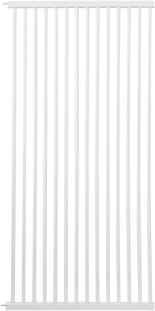 Extra Tall Cat Gate 55.12" High 26.18"-29.91" Wide Pet Gate Black | Dog Gate for Doorway Hallway Stairs Pressure Mounted Extra Wide 1.37" Gap No Drilling Auto-Close One-Handed Operation