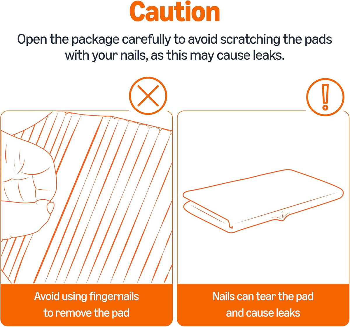 Heavy Duty Dog and Puppy Pee Pads, Leak-Proof 5-Layer Super Absorbent, Quick-Dry Surface for Potty Training and Housebreaking, Giant Size, 27.5 x 44 Inch, Blue & White, 30-Pack