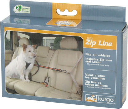 Auto Zip Line, Backseat Zipline Harness Tether for Car Travel