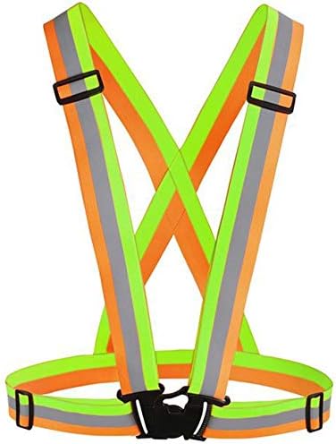 Reflective Vest Running Gear 2Pack, High Visibility Safety Vest