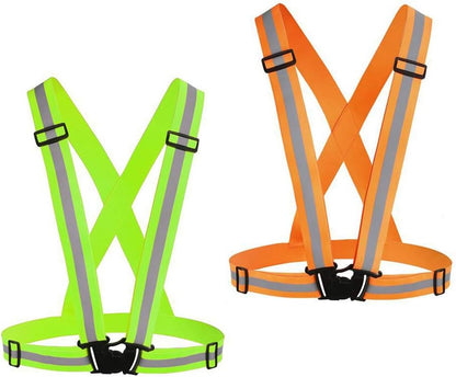 Reflective Vest Running Gear 2Pack, High Visibility Safety Vest