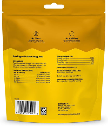 Freeze-Dried Raw Single Ingredient Dog Treats, Lamb Liver, High Protein, Healthy Training Treats or Meal Topper for all Dogs, Grain-Free, 3.3oz (Previously Wag)
