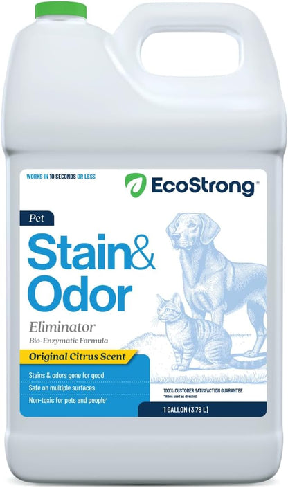 Pet Stain and Odor Remover - Cat Urine Enzyme Cleaner Destroyer, Urine Destroyer for Dogs, Pet Urine Enzyme Cleaner - 128 Oz