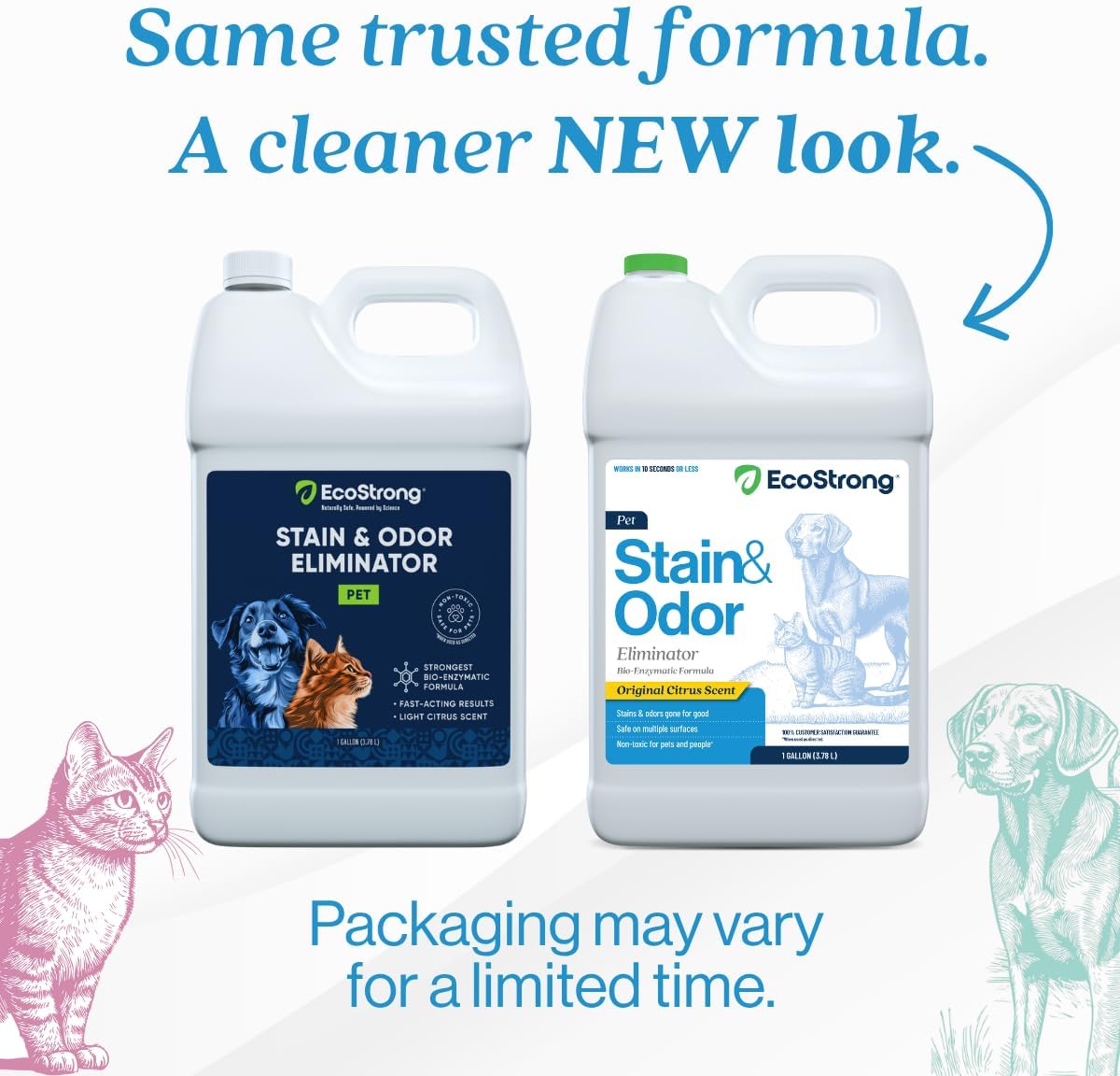 Pet Stain and Odor Remover - Cat Urine Enzyme Cleaner Destroyer, Urine Destroyer for Dogs, Pet Urine Enzyme Cleaner - 128 Oz