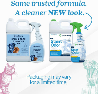 Pet Stain and Odor Remover - Cat Urine Enzyme Cleaner Destroyer, Urine Destroyer for Dogs, Pet Urine Enzyme Cleaner - 128 Oz