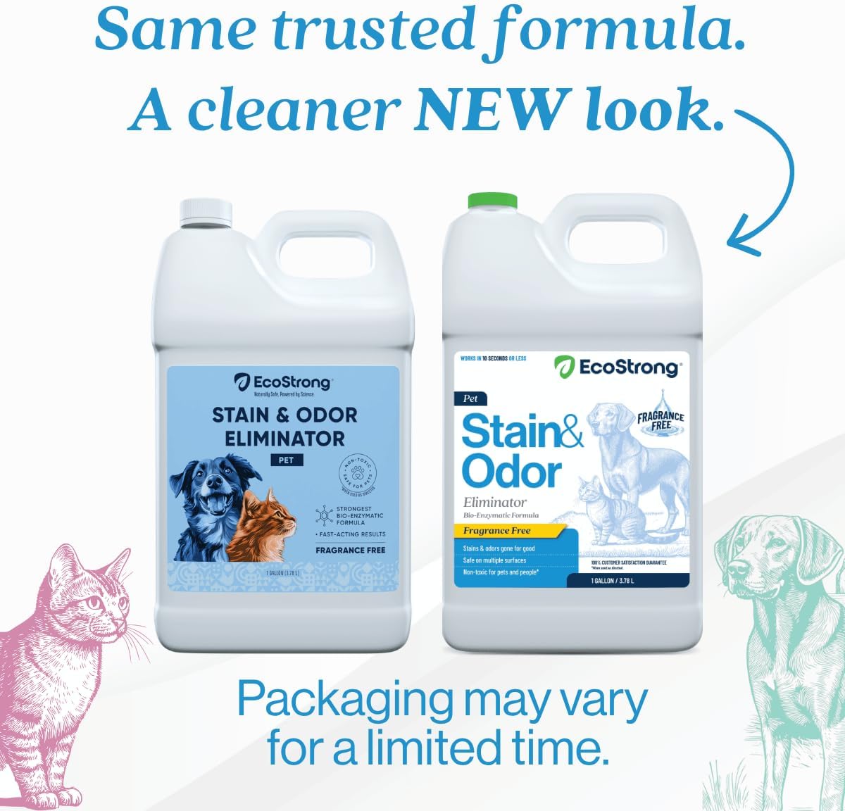 Pet Stain and Odor Remover - Cat Urine Enzyme Cleaner Destroyer, Urine Destroyer for Dogs, Pet Urine Enzyme Cleaner - 128 Oz
