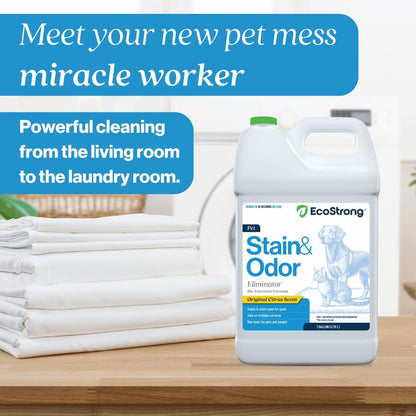 Pet Stain and Odor Remover - Cat Urine Enzyme Cleaner Destroyer, Urine Destroyer for Dogs, Pet Urine Enzyme Cleaner - 128 Oz