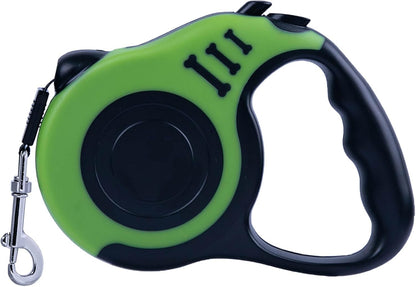 Retractable Dog Leash 10ft, Tangle-Free Expandable Leash for Small Dogs Up to 22lbs, Easy-Adjust Lock & Anti-Slip Handle for Safe Walks