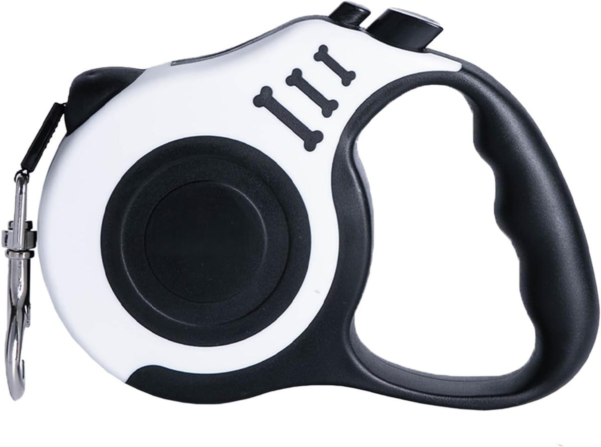 Retractable Dog Leash 10ft, Tangle-Free Expandable Leash for Small Dogs Up to 22lbs, Easy-Adjust Lock & Anti-Slip Handle for Safe Walks