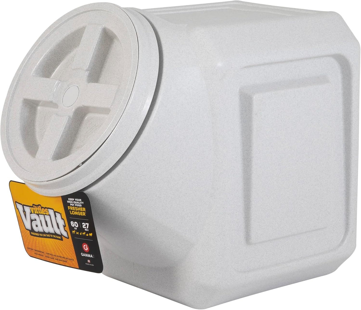 Vittles Vault Airtight Pet Food Storage Container + Scoop, Fits Up to 50lbs