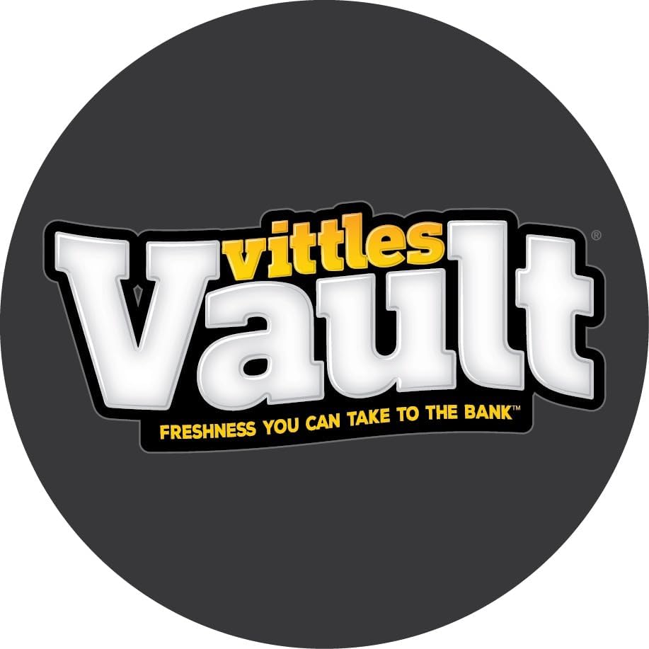Vittles Vault Airtight Pet Food Storage Container + Scoop, Fits Up to 50lbs