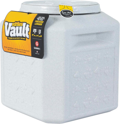 Vittles Vault Airtight Pet Food Storage Container + Scoop, Fits Up to 50lbs