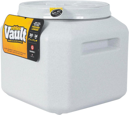 Vittles Vault Airtight Pet Food Storage Container + Scoop, Fits Up to 50lbs
