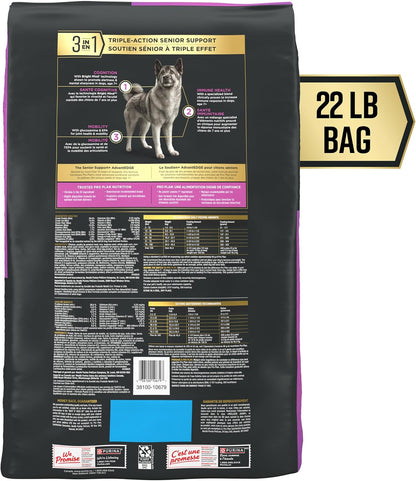 AdvantEDGE Senior Support Plus Shredded Blend Chicken and Rice Formula Dry Dog Food - 3.5 lb. Bag