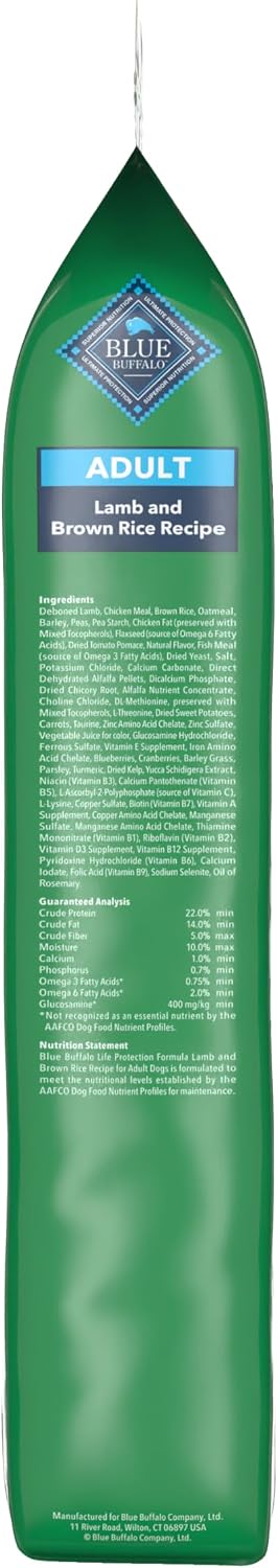 Blue Buffalo Life Protection Formula Chicken Adult Dry Dog Food, 5 lb