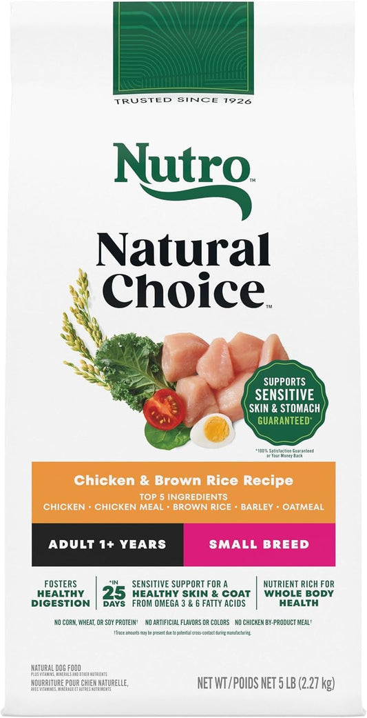 Natural Choice Small Breed Dry Dog Food, Chicken & Rice, 5 lb