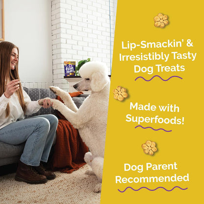 Baked Dog Treats, Low Calorie Treats, Pumpkin & Banana, 7oz