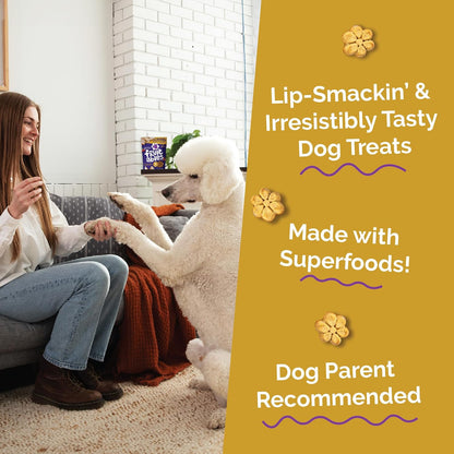 Baked Dog Treats, Low Calorie Treats, Pumpkin & Banana, 7oz