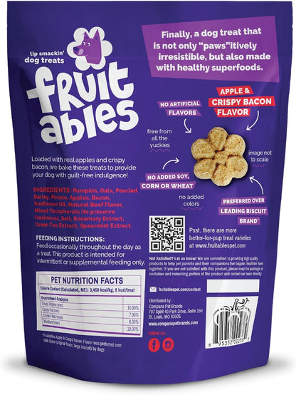 Baked Dog Treats, Low Calorie Treats, Pumpkin & Banana, 7oz