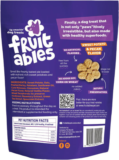 Baked Dog Treats, Low Calorie Treats, Pumpkin & Banana, 7oz