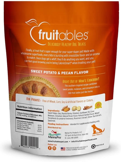 Baked Dog Treats, Low Calorie Treats, Pumpkin & Banana, 7oz