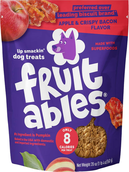 Baked Dog Treats, Low Calorie Treats, Pumpkin & Banana, 7oz