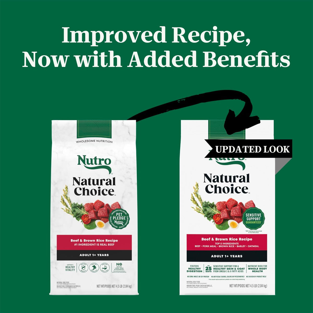 Natural Choice Adult Dry Dog Food, Beef & Brown Rice Recipe, 4.5 lb