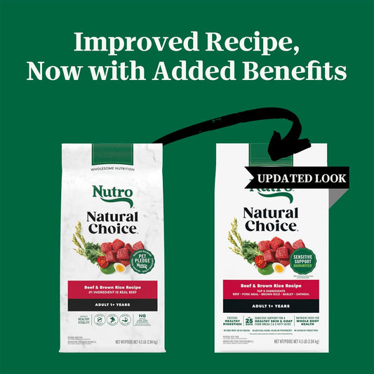 Natural Choice Adult Dry Dog Food, Beef & Brown Rice Recipe, 4.5 lb