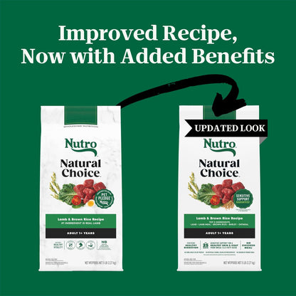 Natural Choice Adult Dry Dog Food, Beef & Brown Rice Recipe, 4.5 lb