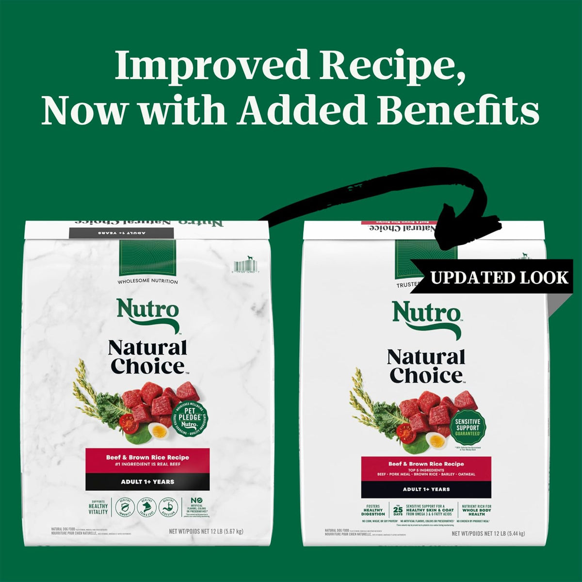 Natural Choice Adult Dry Dog Food, Beef & Brown Rice Recipe, 4.5 lb