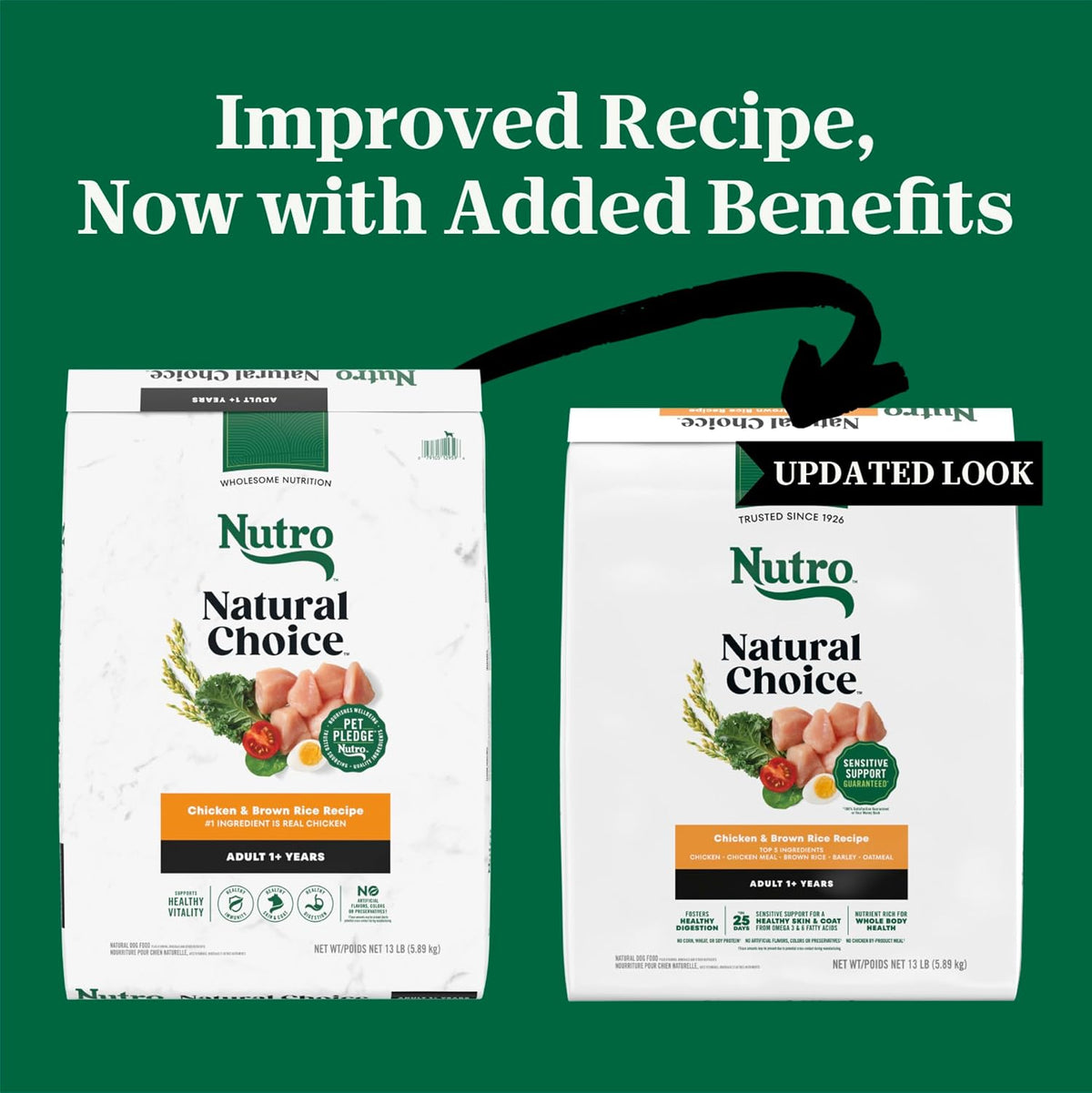 Natural Choice Adult Dry Dog Food, Beef & Brown Rice Recipe, 4.5 lb